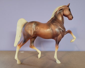 Hartland Horse Chestnut with Flaxen Mane Saddlebred