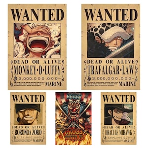 Wano Black Posters for Sale