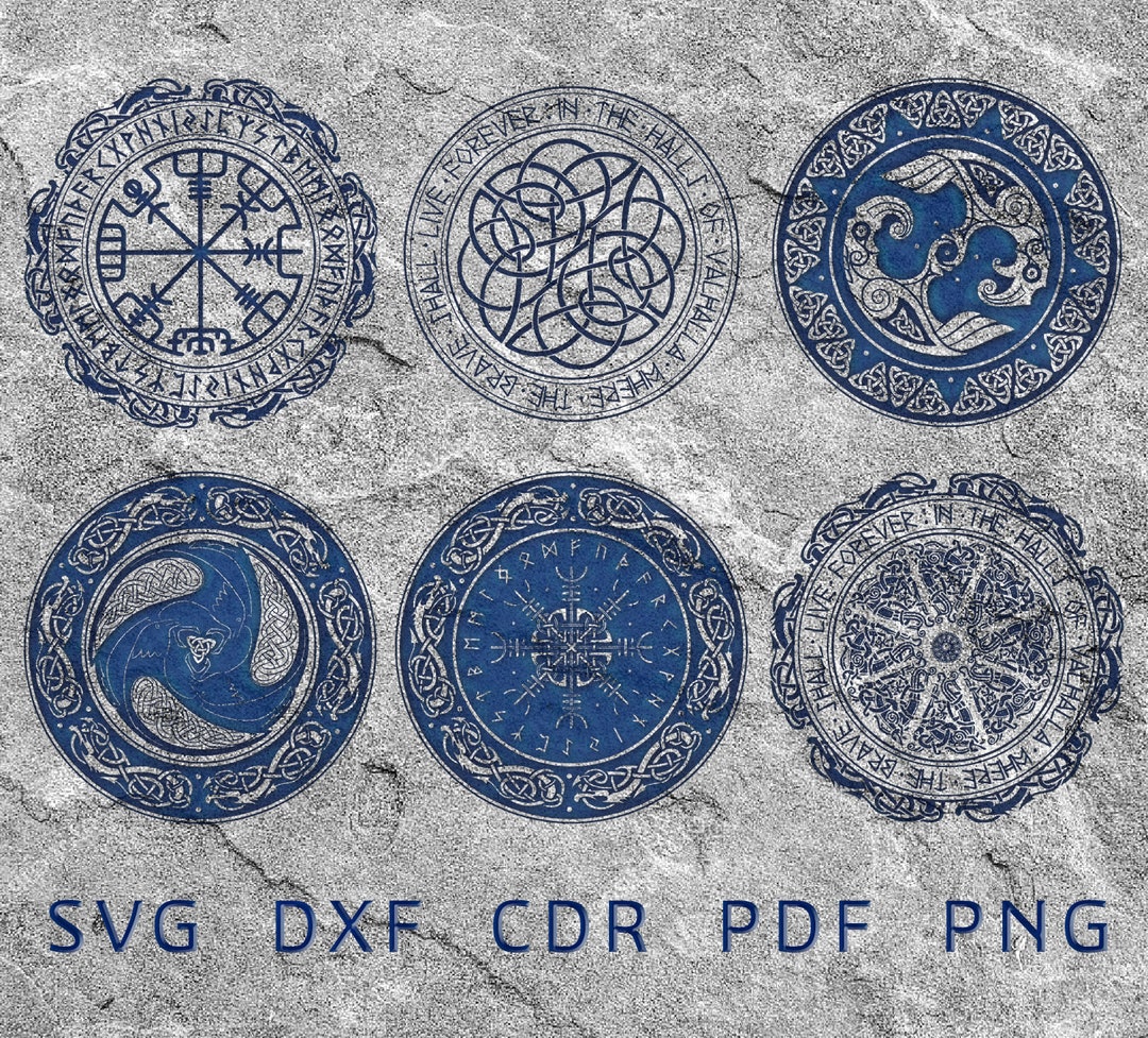 Viking Shield Svg / Viking Shield Vector / Viking Shield Silhouette