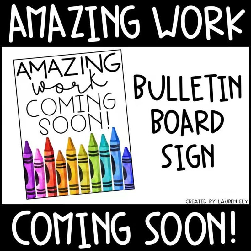 Amazing Work is Coming Soon - Etsy