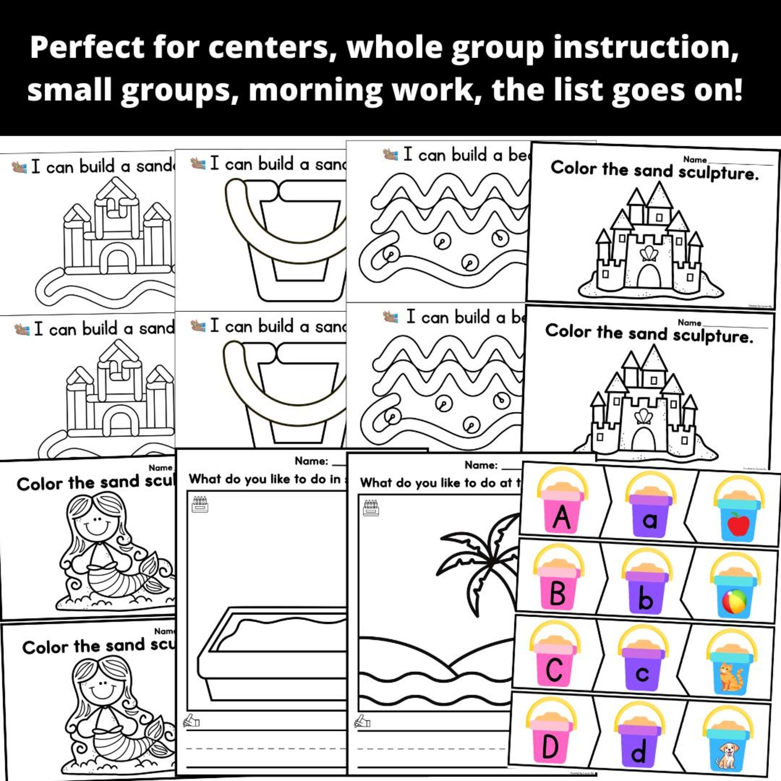 Creative Curriculum Sand Study - Etsy