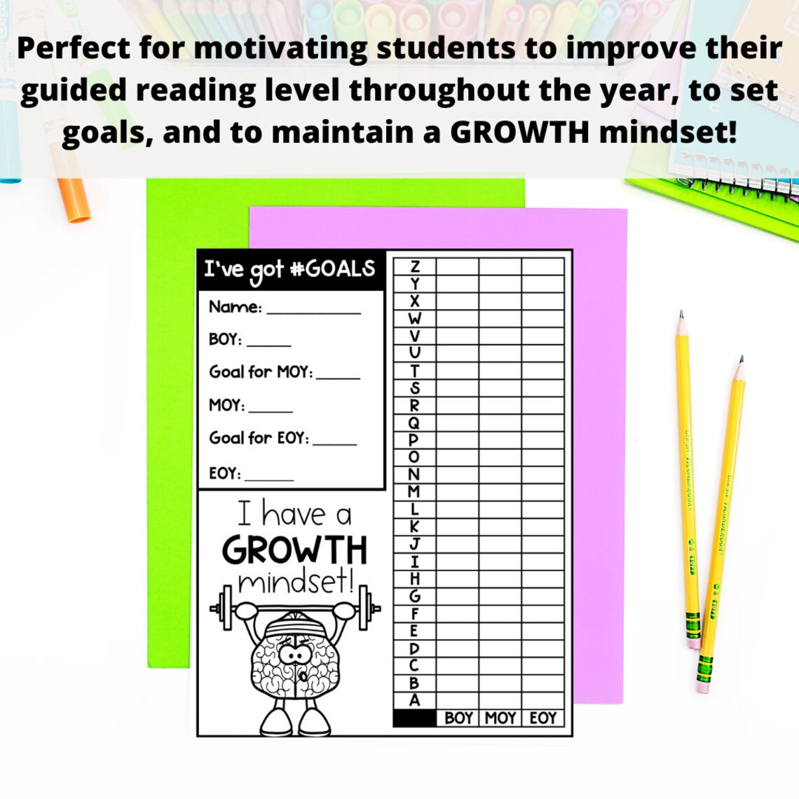 Guided Reading Level Student Data Tracking Sheets - Etsy
