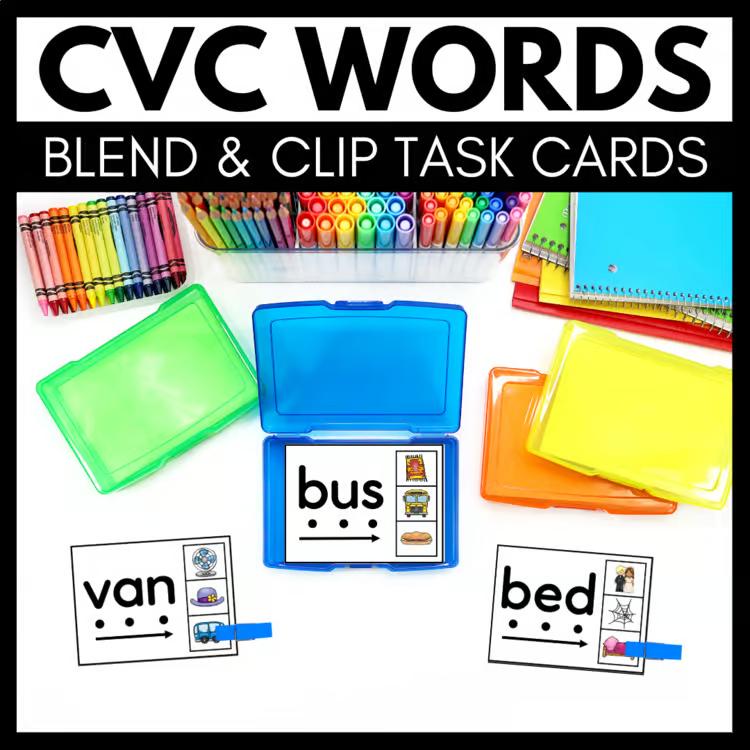 Cvc words grade 1 - Etsy 日本