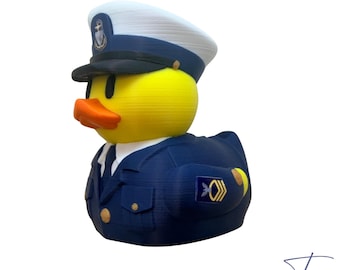 Coast Guard Dress Blue Duck -- Ranks E-1 ---> E-9