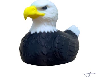 Bald Eagle Freedom Duck --- 3-D Printed