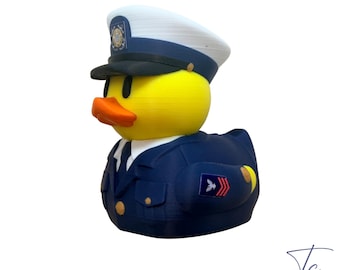 Coast Guard Dress Blue Duck -- Ranks E-1 ---> E-9