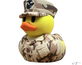 Cappello Duck mimetico del deserto (DCU) del Corpo dei Marines degli Stati Uniti (USMC). Regalo ispirato all'USMC.