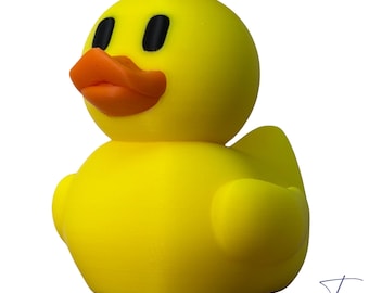 Yellow Duck - 3-D Printed - 2.5 inch