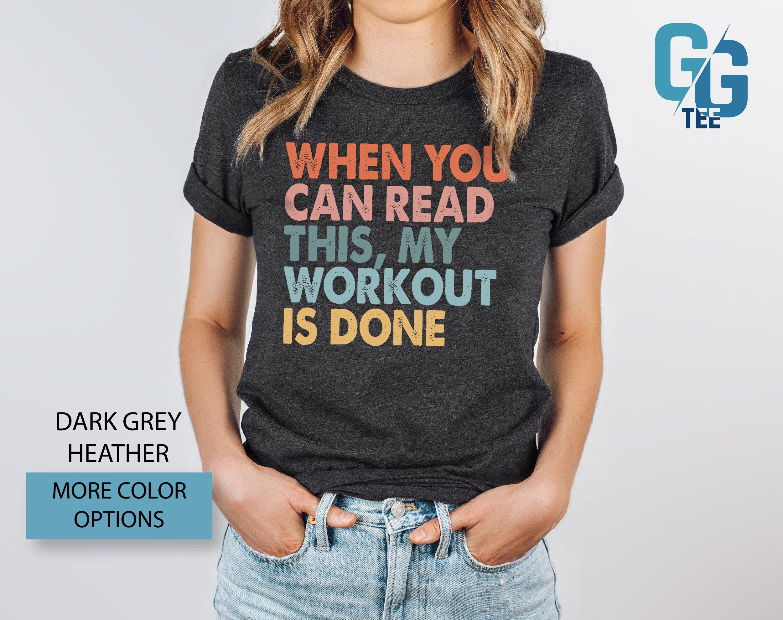 Funny Workout Shirt Fitness Shirt Crossfit Shirt Cute Gym - Etsy
