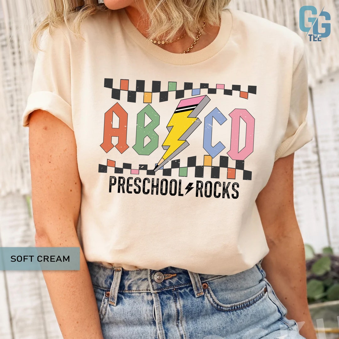 Preschool Rocks Shirt, Gift for Teachers, Preschool Shirt, Graduate ...