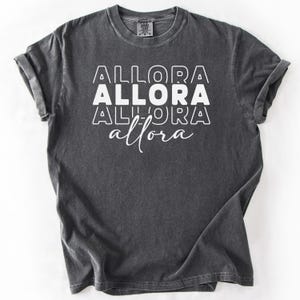 Allora Shirt, Italian Phrases T-Shirt for Women, Funny Italy Travel Gift, Italian Teacher Apparel