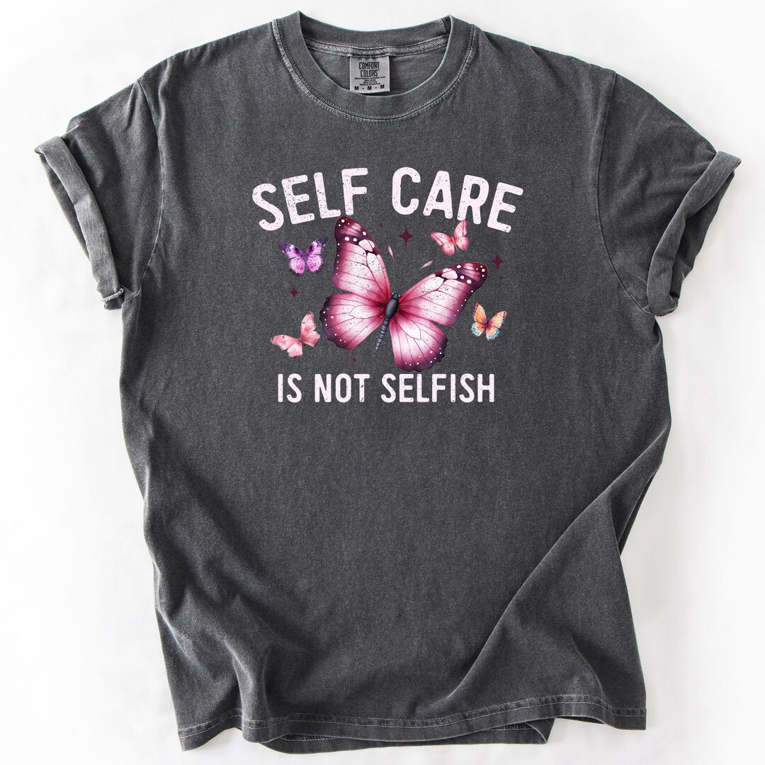 Self Care Is Not Selfish Hoodie