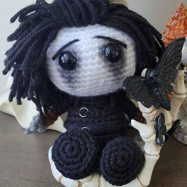 Edward Scissorhands Inspired Amigurumi