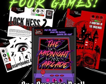 Four Escape Room Games by award-winning designers!