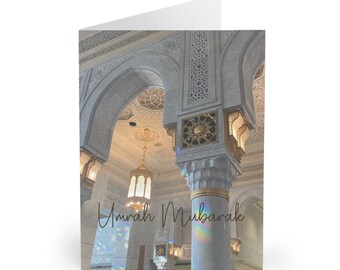 Umrah Mubarak cards (5 pack)