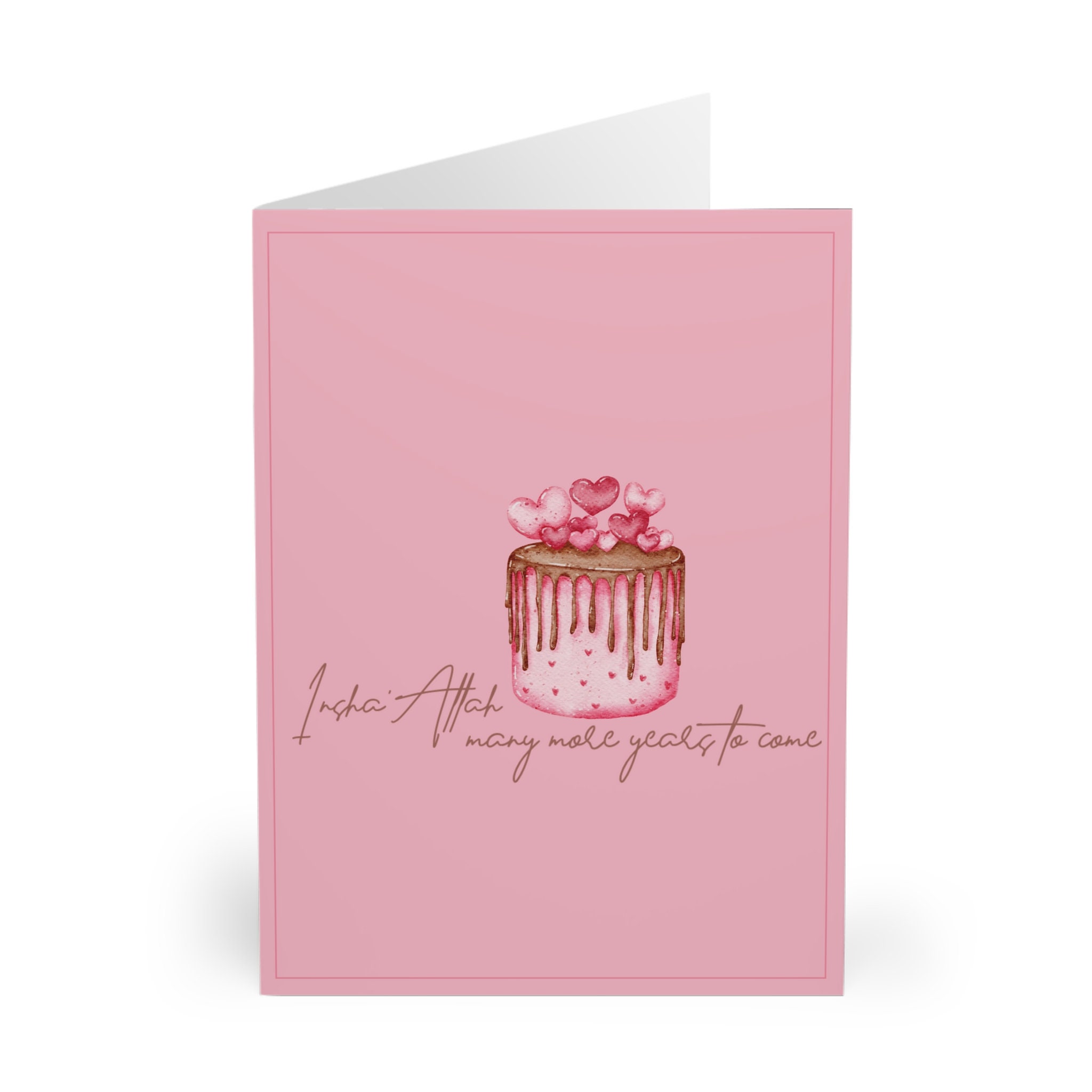 Islamic Birthday Cards, Insha'llah many more years to come (5 pack)