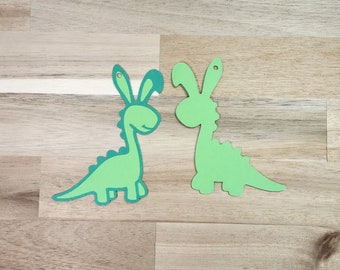 Easter Dino Gift Tags