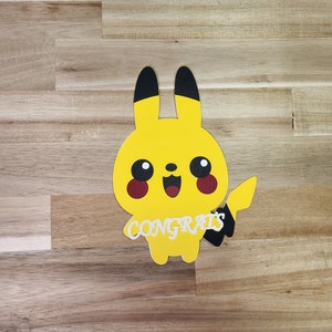 Carte Pokémon Félicitations - Pikachu