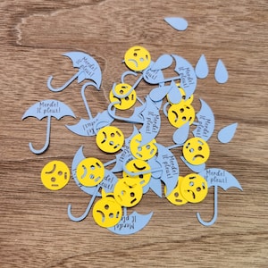 Merde! Il pleut! Confetti