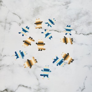 Confettis inspirés du bluey