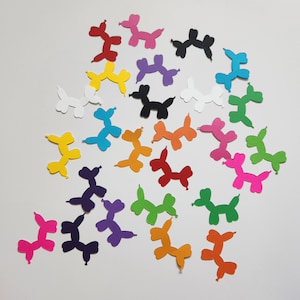 Confettis pour chien en montgolfière