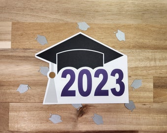 2023 Graduierungsmütze Karte