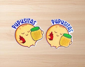 Pupusitas Sticker (2 stickers)