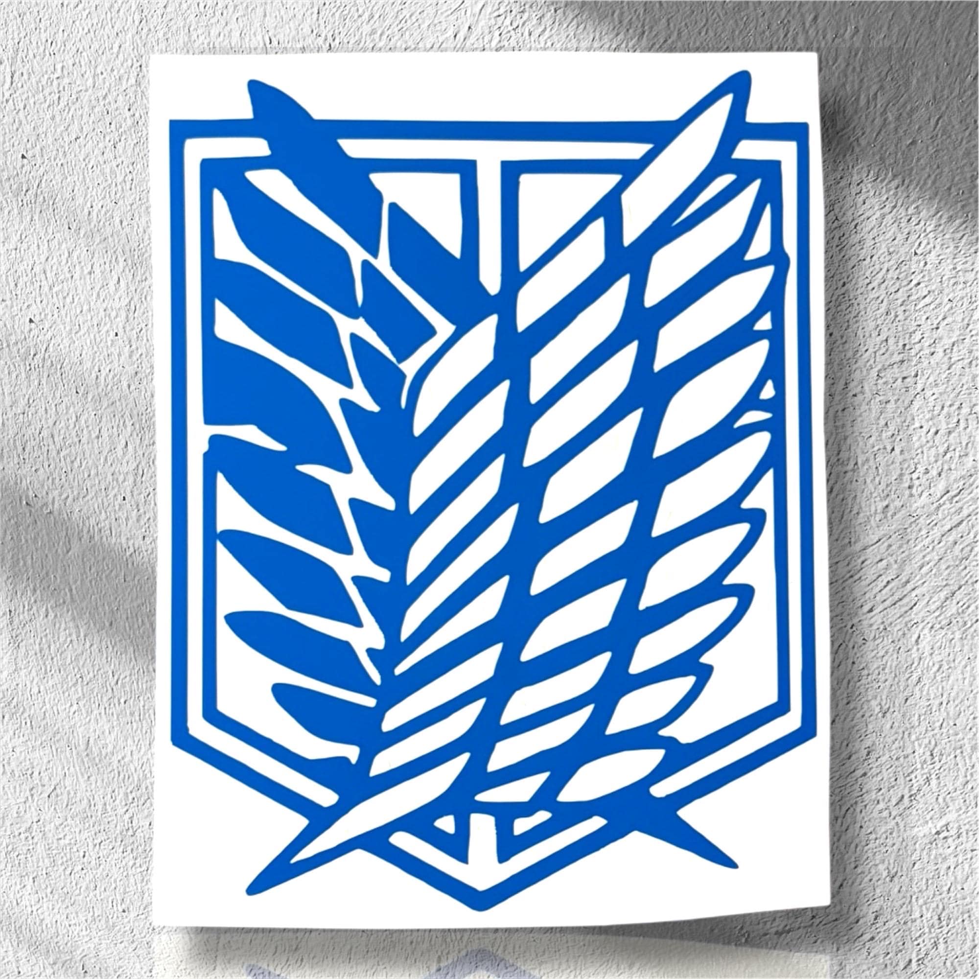 Emblema de alas de ataque a los titanes - Etsy México, image size:2000x2000