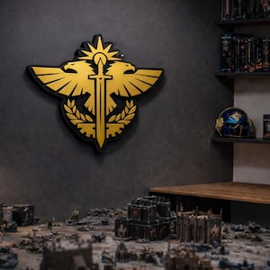 Custom Games Room Sign, Wargames, Tabletop games,Faction, Clan Decor Handmade from wood
