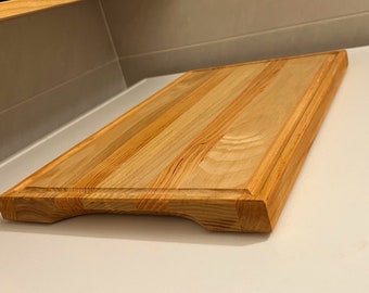 Handmade glued Wooden board, Wonderful cutting chef board, Wooden chopping board which can serve as kitchen decor!