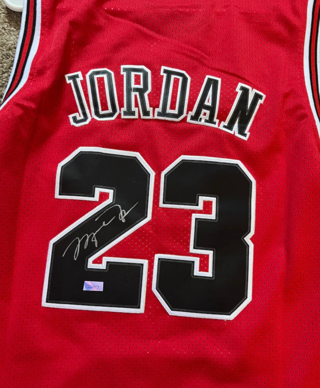 how much is a signed michael jordan jersey worth