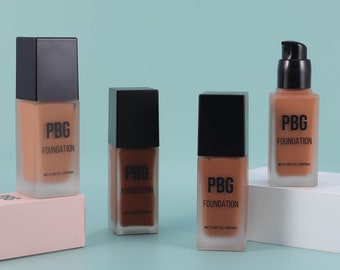 PBG Liquid foundation - princessbeauty liquid foundation - PBG Matte liquid foundation  - Soft Matte Long-wear Liquid Foundation -Pure Matte