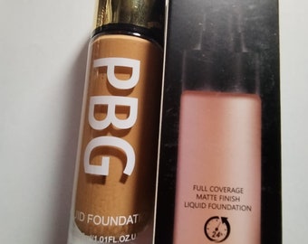 Foundation-Liquid foundation - makeup liquid foundation - PBG Matte liquid foundation - Soft Matte Long-wear Liquid Foundation -Pure Matte