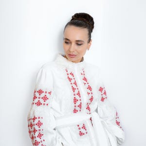 Bestickte Bluse, Vyshyvanka-Bluse, Stickerei Kleidung, Ethno-Stil, Folk Ukrain Kleidung, Boho-Stil, Boho-Bluse, Handstickerei