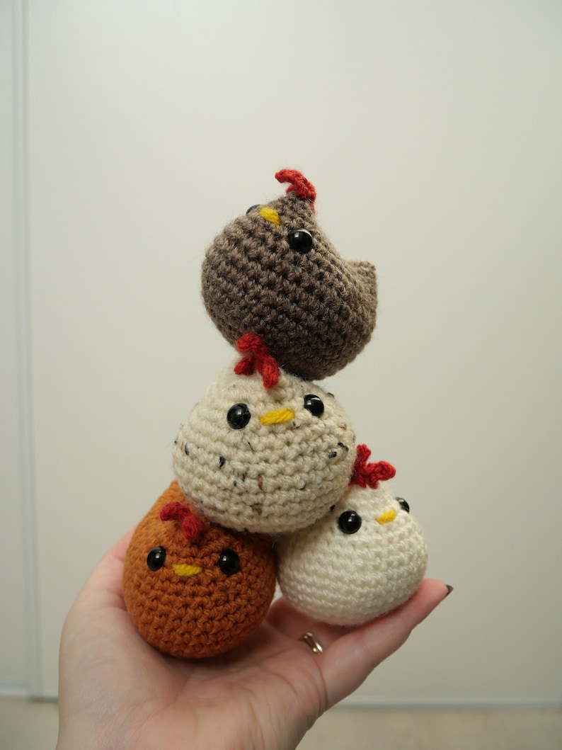 Poulette Anti-stress Peluche au crochet image 1