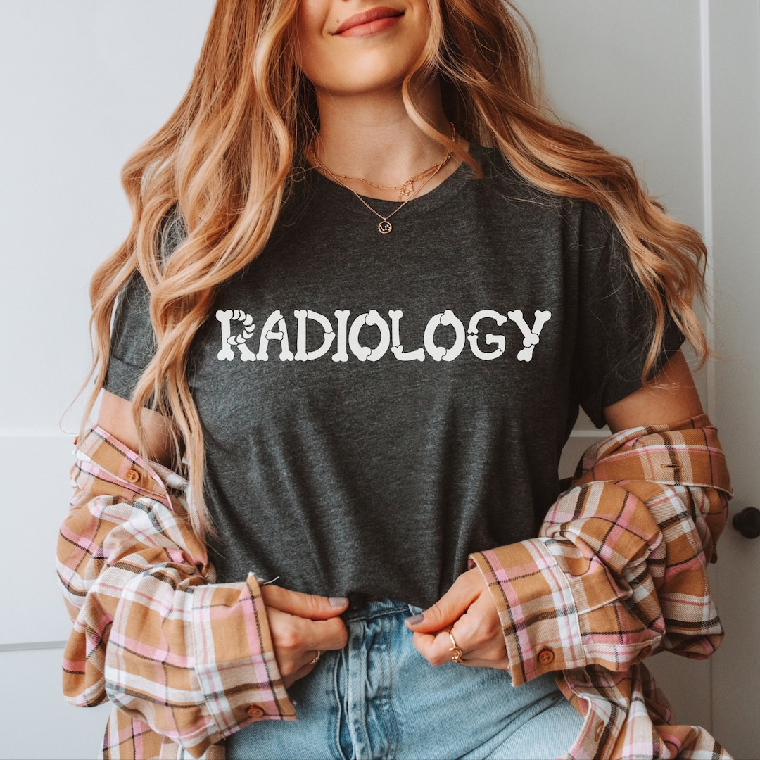 Halloween Radiology Shirt, Radiologist Tshirt, Bones Design, Rad Tech