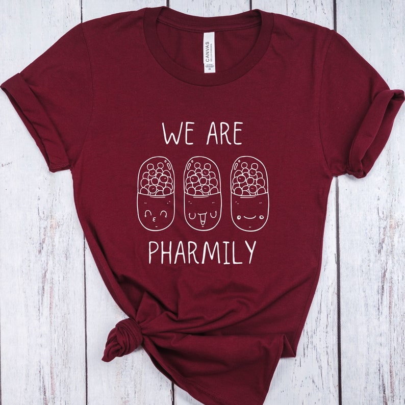 We Are Pharmily Shirt, Funny Pharmacy Tee, Pharmacy Tech Gifts ...