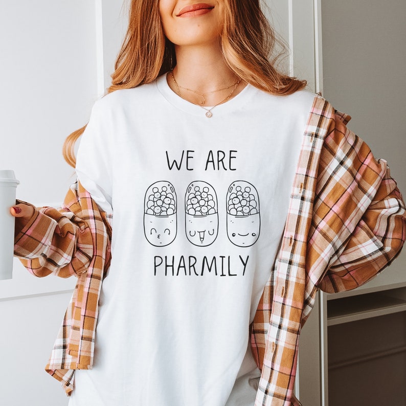 We Are Pharmily Shirt, Funny Pharmacy Tee, Pharmacy Tech Gifts ...