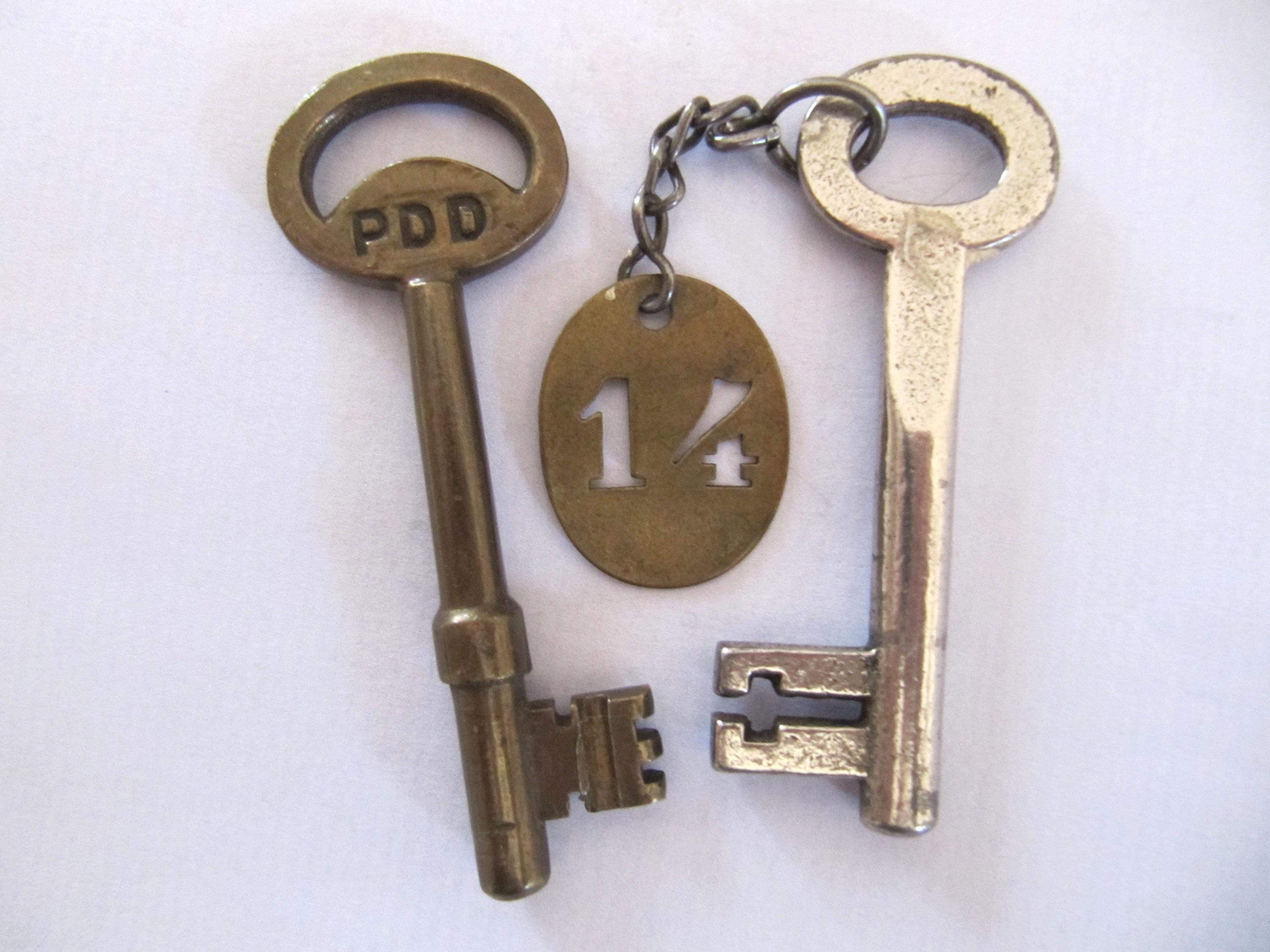 Vintage European Hotel Keys - Etsy