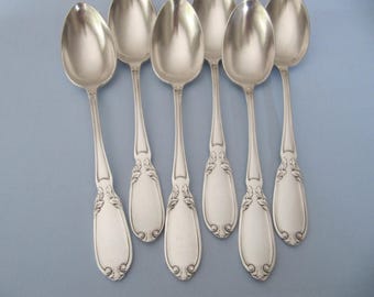 VENDU - Lot de 5 cuillères à café en métal doré - Le Grenier de Lisette
