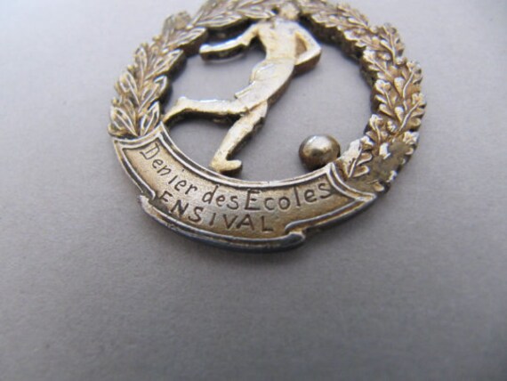 1920s vermeil silver athletic sports medal, Vinta… - image 7