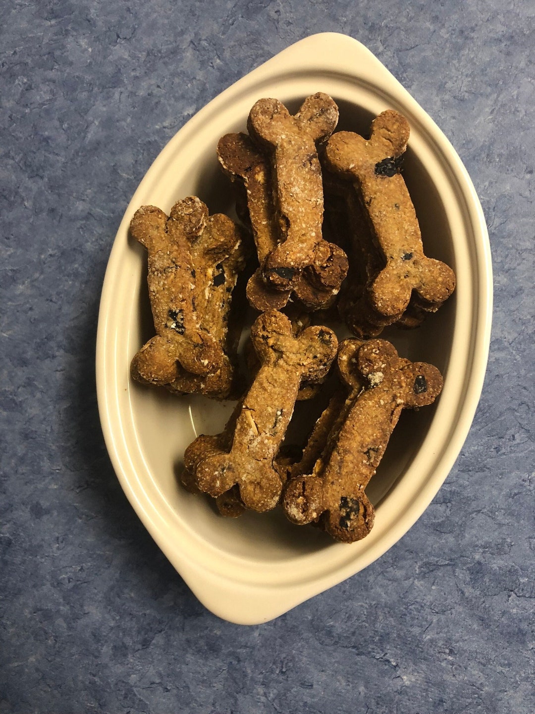 Blueberry Peanut Butter Bone. Fresh Blueberries Gluten Free Etsy