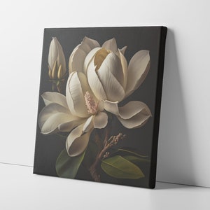 Magnolia Canvas Art
