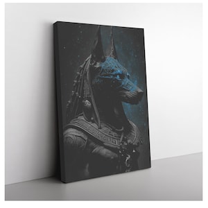Anubis Canvas Art
