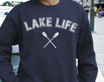 Lake Life Sweatshirt: Unisex Cottagecore Pullover