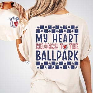 Personalized Baseball Mom Shirt, Baseball Mom Personalized Number, Comfort Colors Baseball Mama Shirt, Baseball Mom Gifts, Game Day Tee