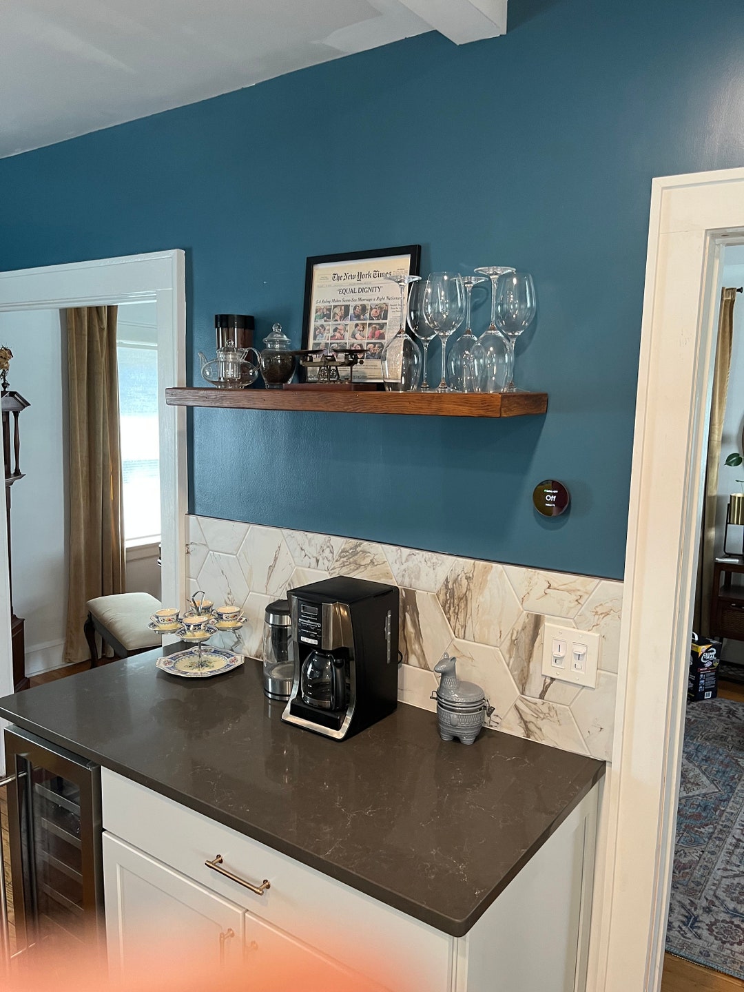 Floating Shelving Bullnose rounded Edge Etsy