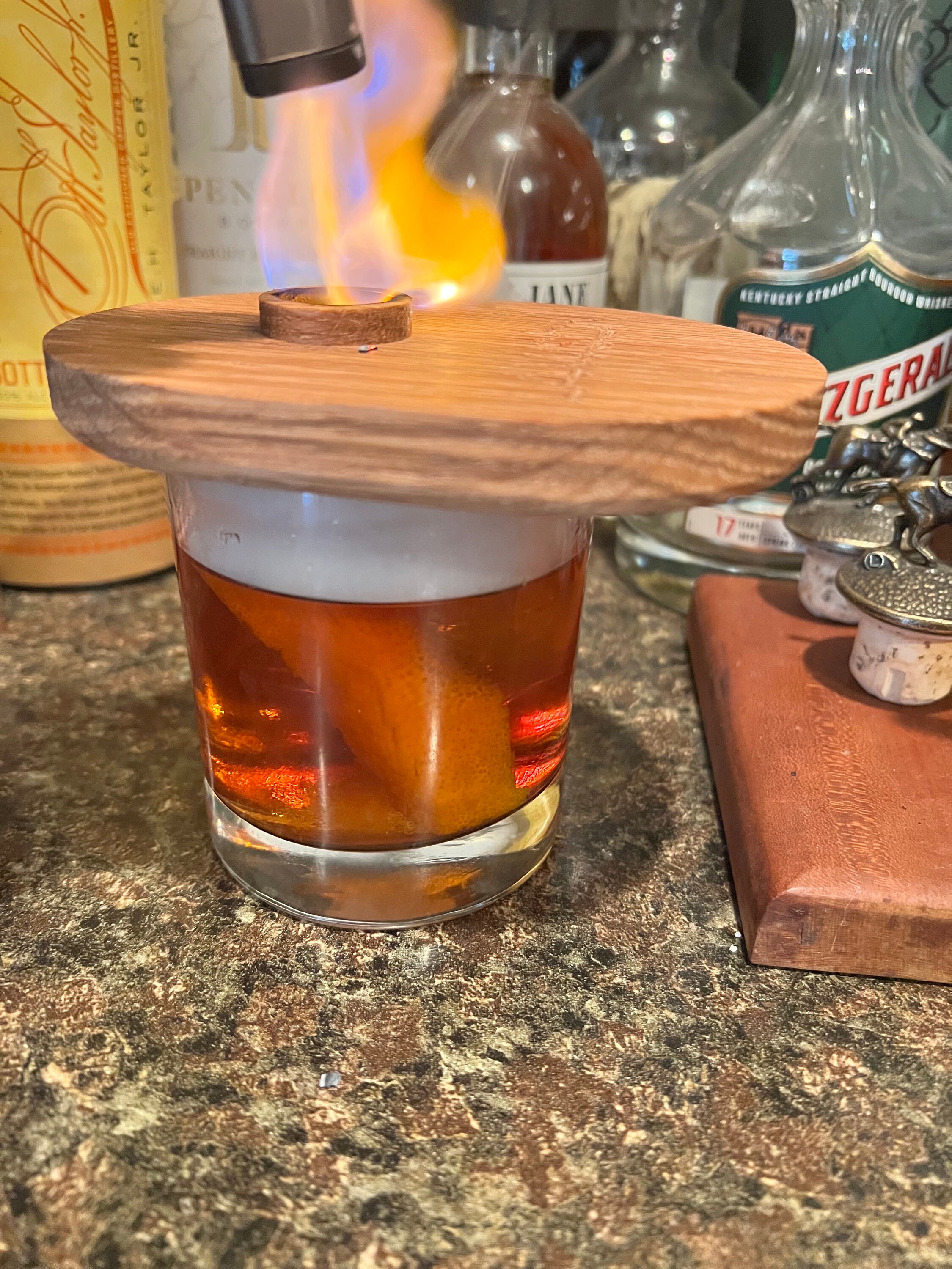 Wood Cigar Ashtray, Personalized Ashtray, Custom Cigar Ashtray