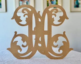Wedding monogram, Custom Wedding Monogram, Wedding Crest, Acrylic Monogram