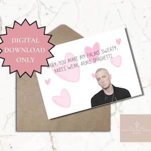 Eminem Valentinstagskarte 17 x 18 cm